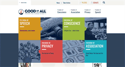 Desktop Screenshot of goodofall.org