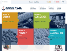 Tablet Screenshot of goodofall.org